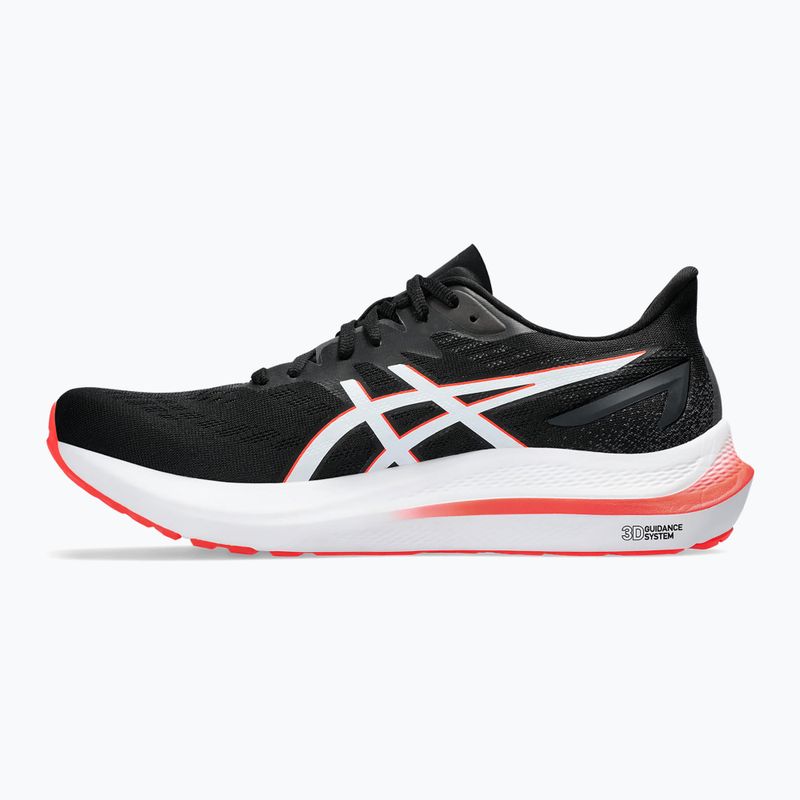 ASICS ανδρικά παπούτσια για τρέξιμο GT-2000 12 μαύρο/κόκκινο ηλιοβασίλεμα 9