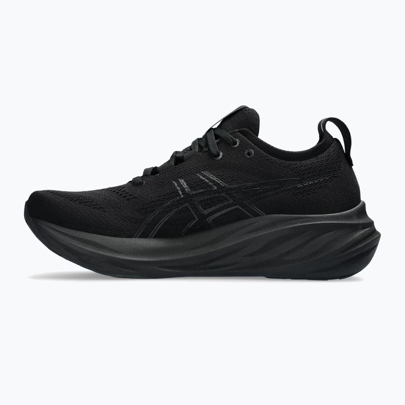 ASICS Gel-Nimbus 26 ανδρικά παπούτσια για τρέξιμο μαύρο/μαύρο 10