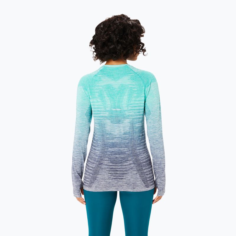 Γυναικείο ASICS Seamless aurora green/blue expanse running longsleeve 3