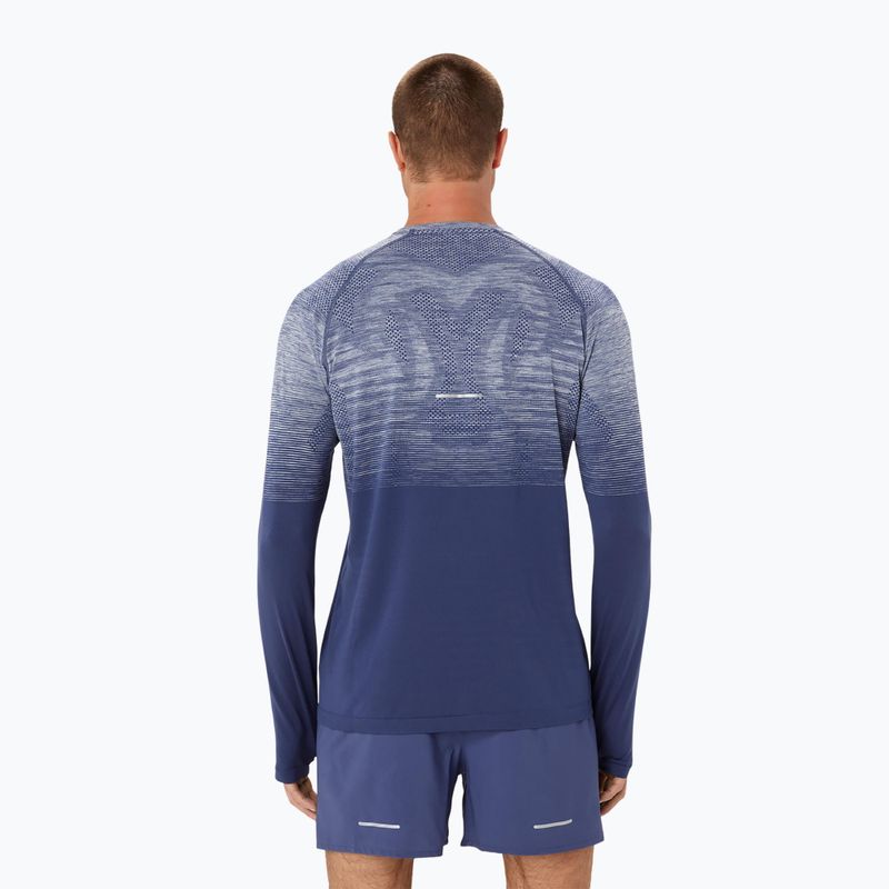 Ανδρικό ASICS Seamless thunder blue/denim blue running longsleeve 2