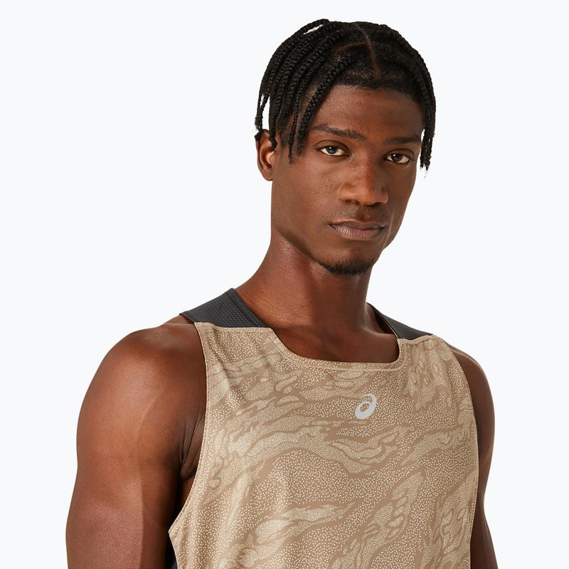 Ανδρικό φανελάκι για τρέξιμο ASICS Fujitrail Singlet pepper 4