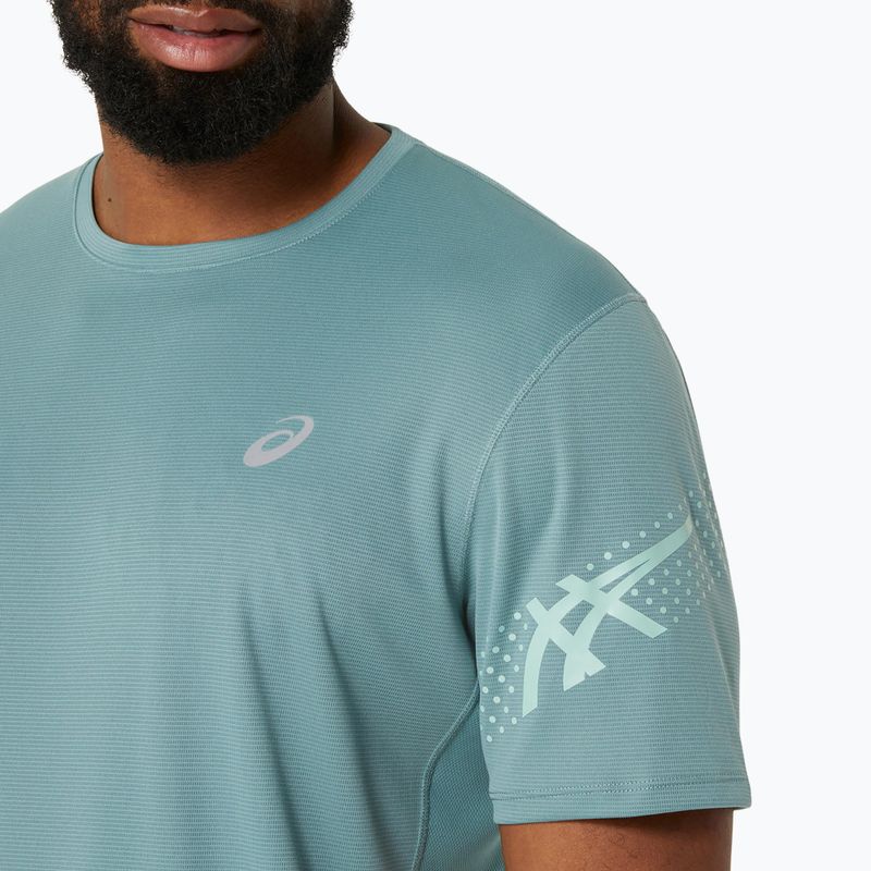 Ανδρικό μπλουζάκι για τρέξιμο ASICS Icon Top celadon/light celadon 5