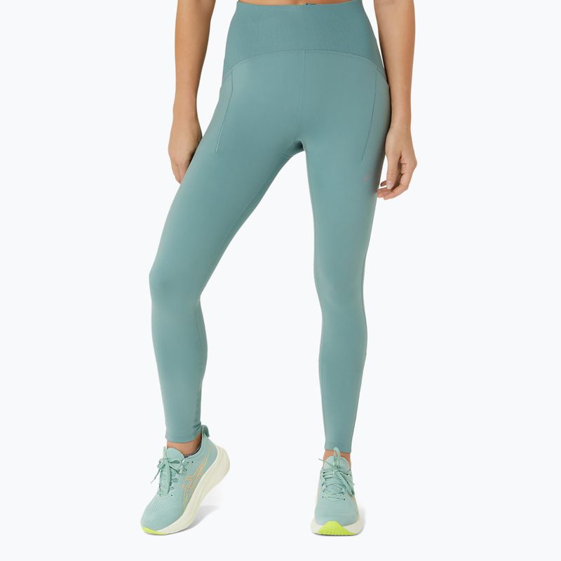 Γυναικείο κολάν για τρέξιμο ASICS Road Winter High Waist celadon