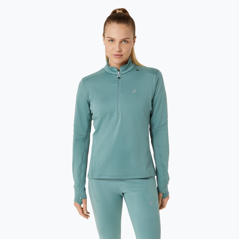 Γυναικείο φούτερ για τρέξιμο ASICS Road Winter 1/2 Zip Mid Layer celadon