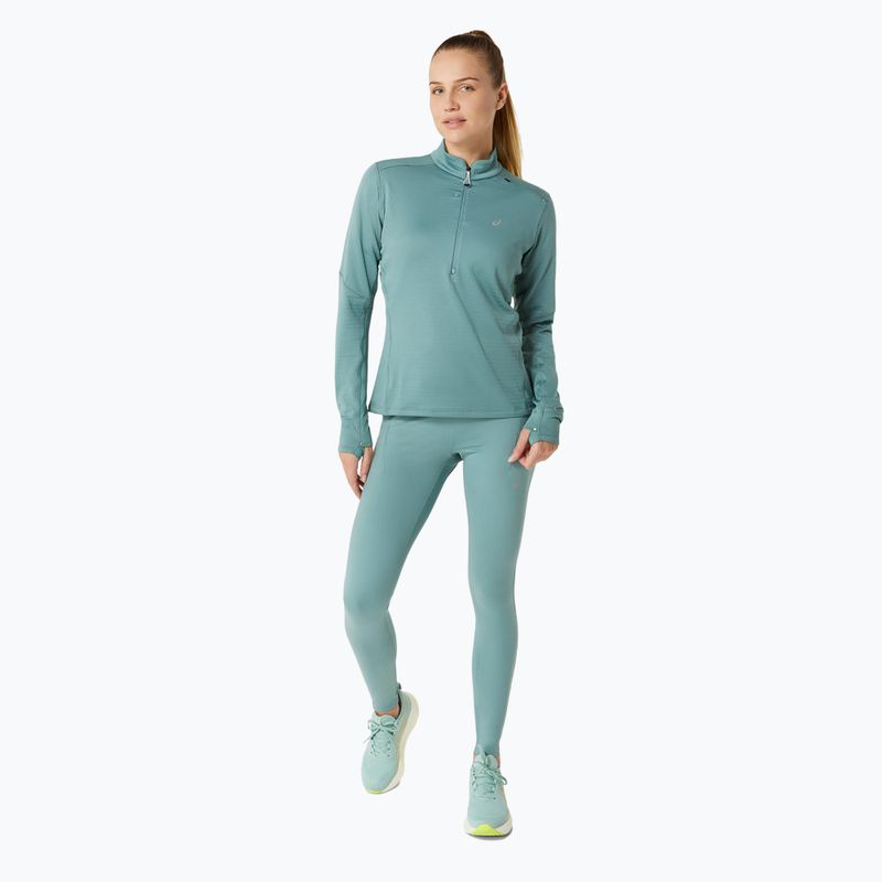 Γυναικείο φούτερ για τρέξιμο ASICS Road Winter 1/2 Zip Mid Layer celadon 2