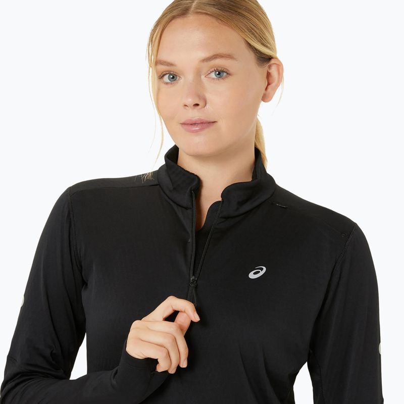 Γυναικείο φούτερ για τρέξιμο ASICS Road Winter 1/2 Zip Mid Layer performance black 4