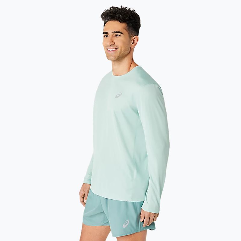 Ανδρικό μακρυμάνικο για τρέξιμο ASICS Core Top light celadon 4