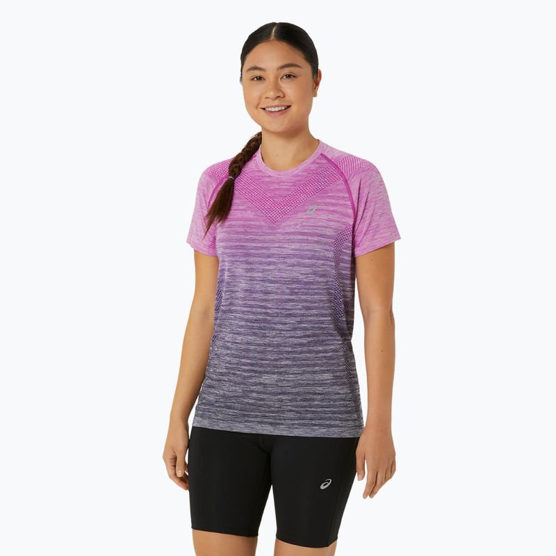 Γυναικείο μπλουζάκι για τρέξιμο ASICS Seamless bold magenta/blue expanse