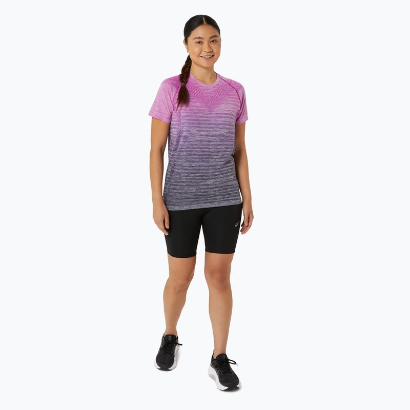 Γυναικείο μπλουζάκι για τρέξιμο ASICS Seamless bold magenta/blue expanse 2