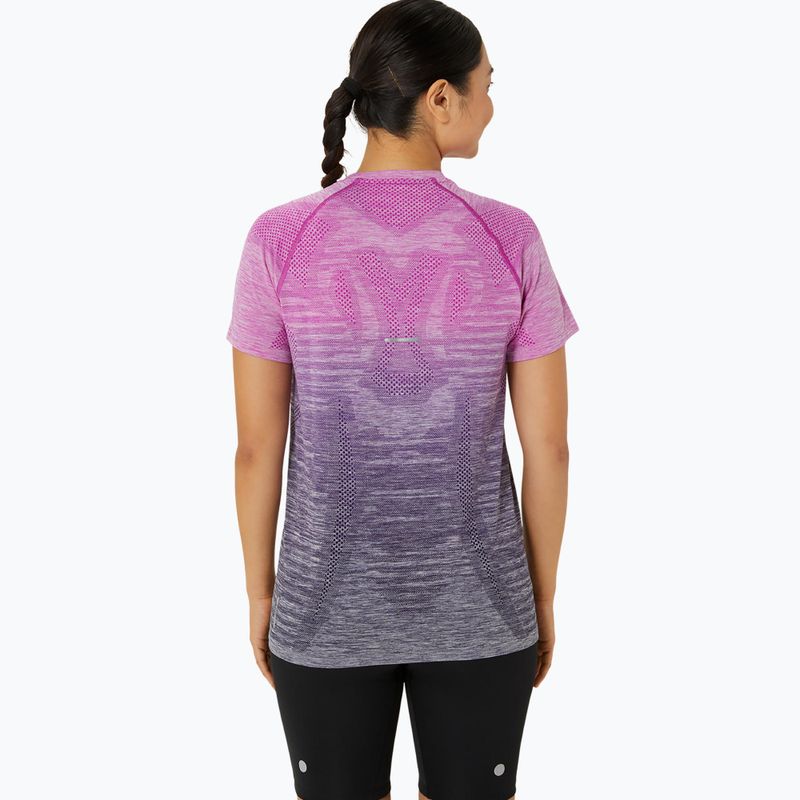 Γυναικείο μπλουζάκι για τρέξιμο ASICS Seamless bold magenta/blue expanse 3