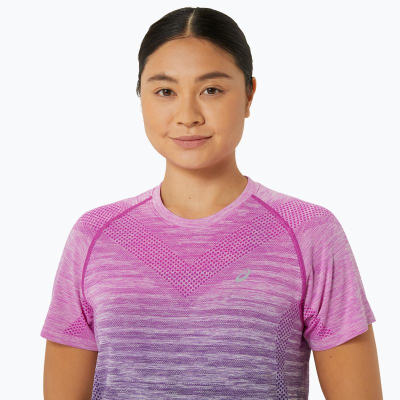 Γυναικείο μπλουζάκι για τρέξιμο ASICS Seamless bold magenta/blue expanse 4