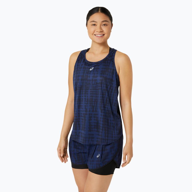 Γυναικείο φανελάκι για τρέξιμο ASICS Road All Over Print Tank midnight