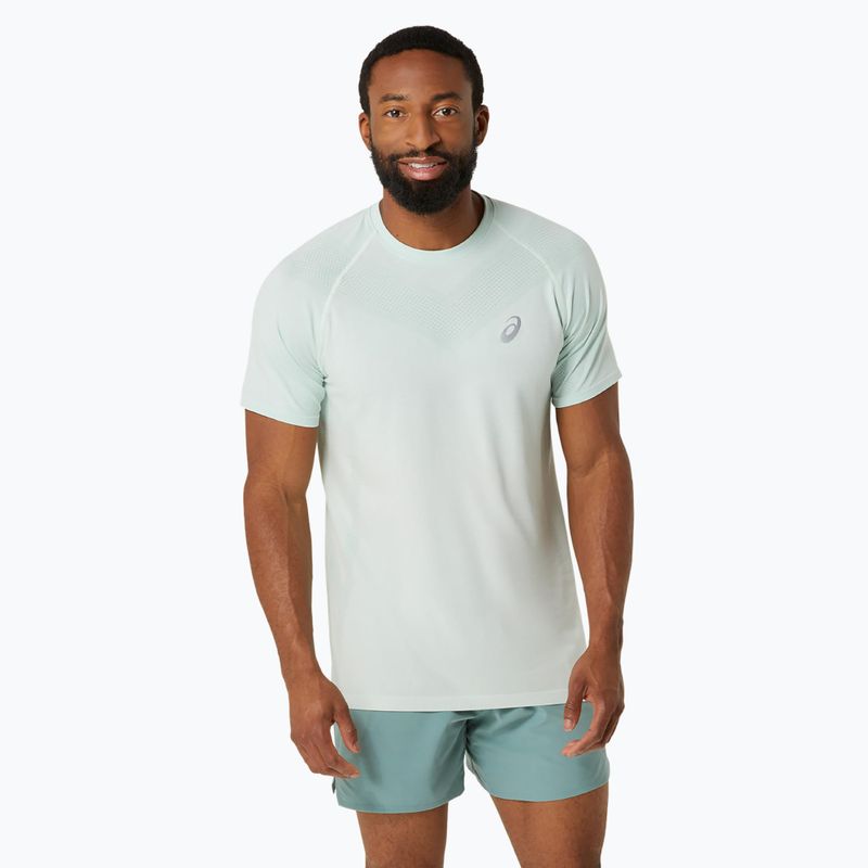 Ανδρικό μπλουζάκι για τρέξιμο ASICS Seamless light celadon/birch