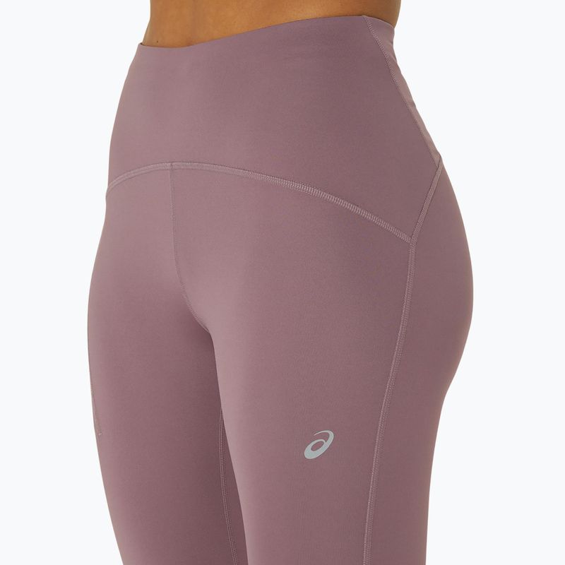 Γυναικείο κολάν για τρέξιμο ASICS High Waist Capri dusty mauve 4