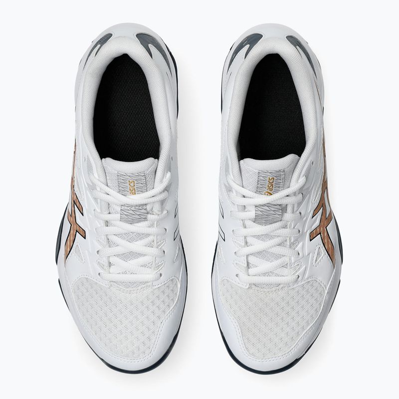 Γυναικεία παπούτσια ASICS Gel-Rocket 11 white/pure gold 12