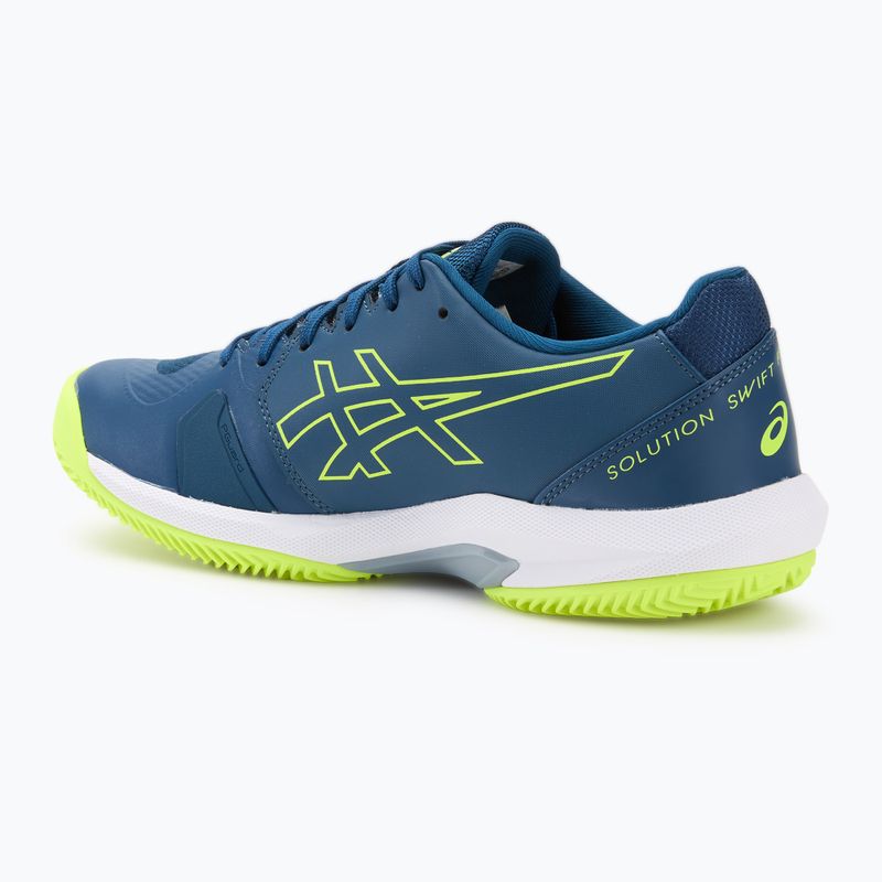 Ανδρικά παπούτσια τένις ASICS Solution Swift FF 2 Clay mako blue/safety yellow 3