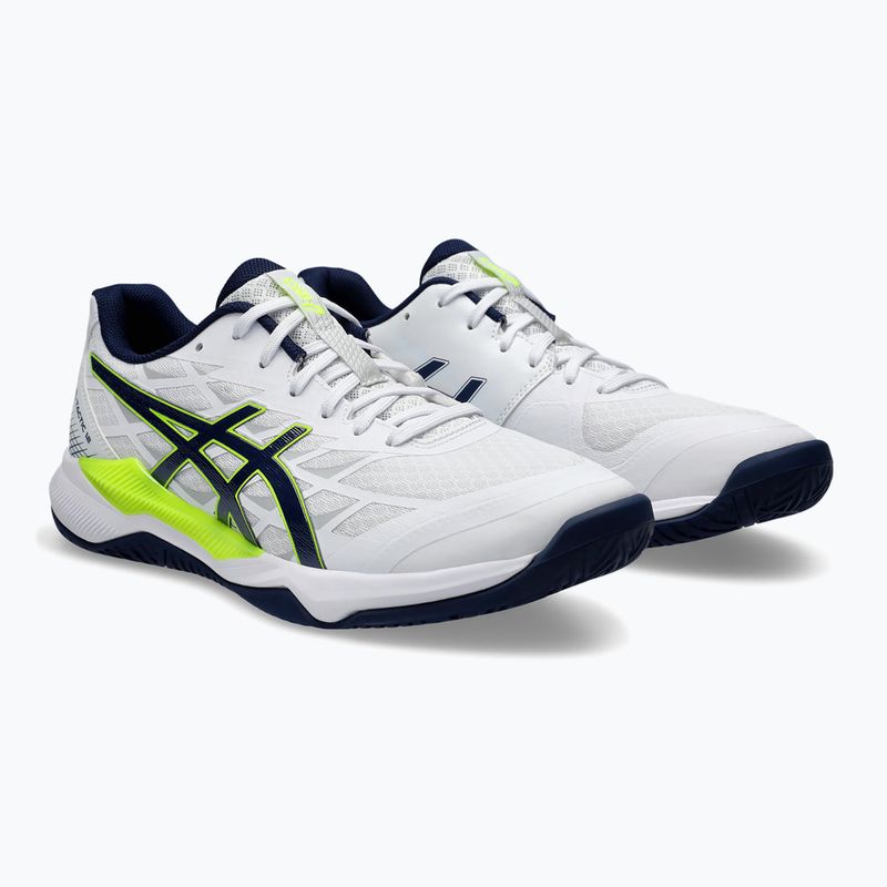 Ανδρικά παπούτσια ASICS Gel-Tactic 12 white/blue expanse 10