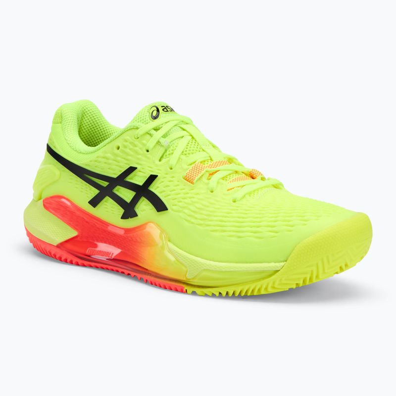 Γυναικεία παπούτσια τένις ASICS Gel-Resolution 9 Clay Paris safety yellow/black