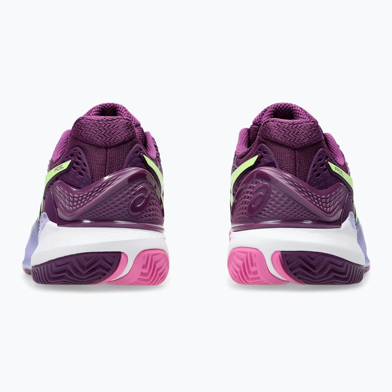 Γυναικεία παπούτσια Padel ASICS Gel-Resolution 9 deep mauve/lime green 11