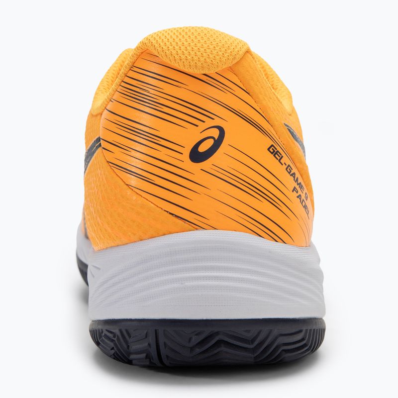 Ανδρικά παπούτσια Padel ASICS Gel-Game 9 stadium orange/midnight 6