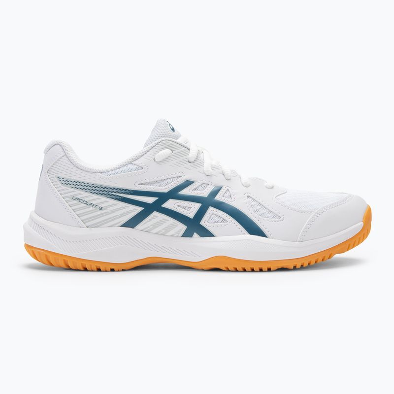 Ανδρικά παπούτσια ASICS Upcourt 6 white/vintage indigo 2