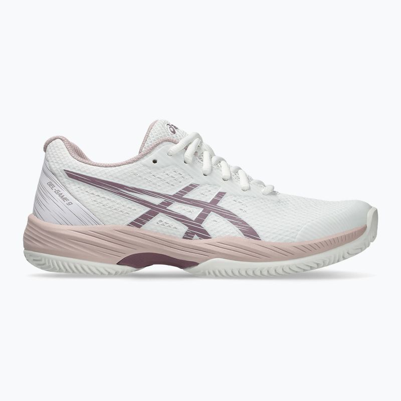 Γυναικεία παπούτσια τένις ASICS Gel-Game 9 Clay/OC white/dusty mauve 8