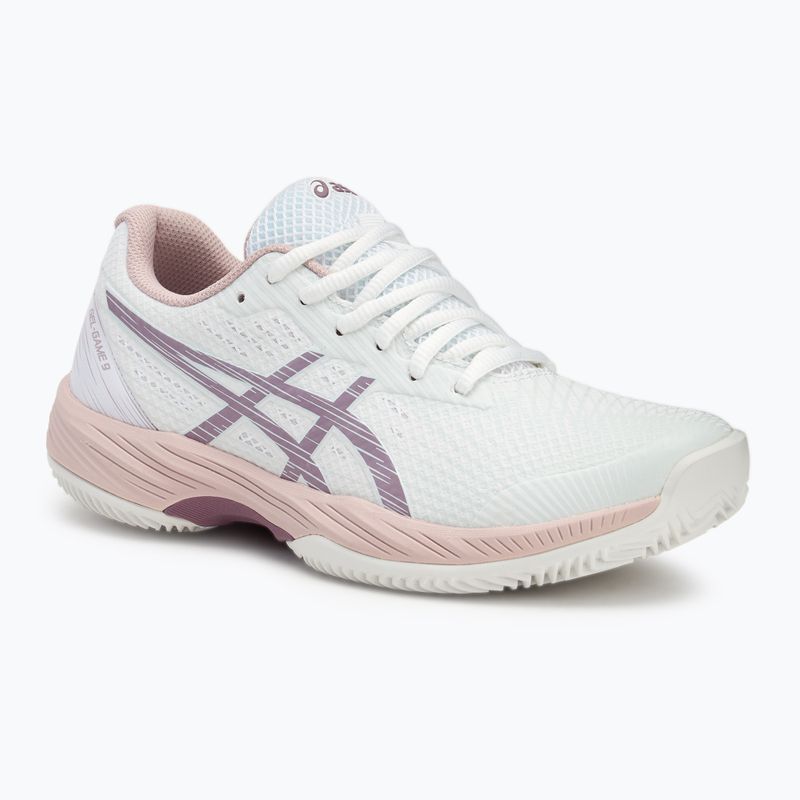 Γυναικεία παπούτσια τένις ASICS Gel-Game 9 Clay/OC white/dusty mauve