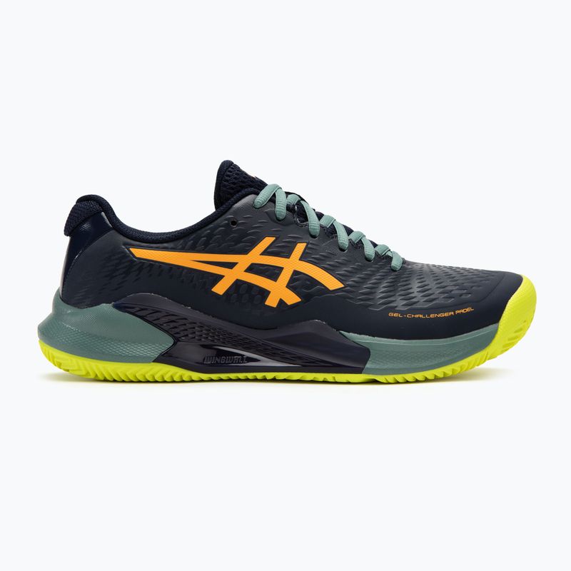 Ανδρικά παπούτσια Padel ASICS Gel-Challenger 14 midnight/stadium orange 2