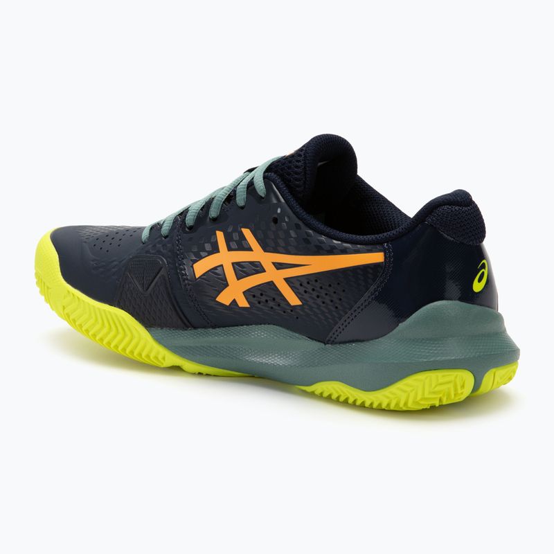 Ανδρικά παπούτσια Padel ASICS Gel-Challenger 14 midnight/stadium orange 3