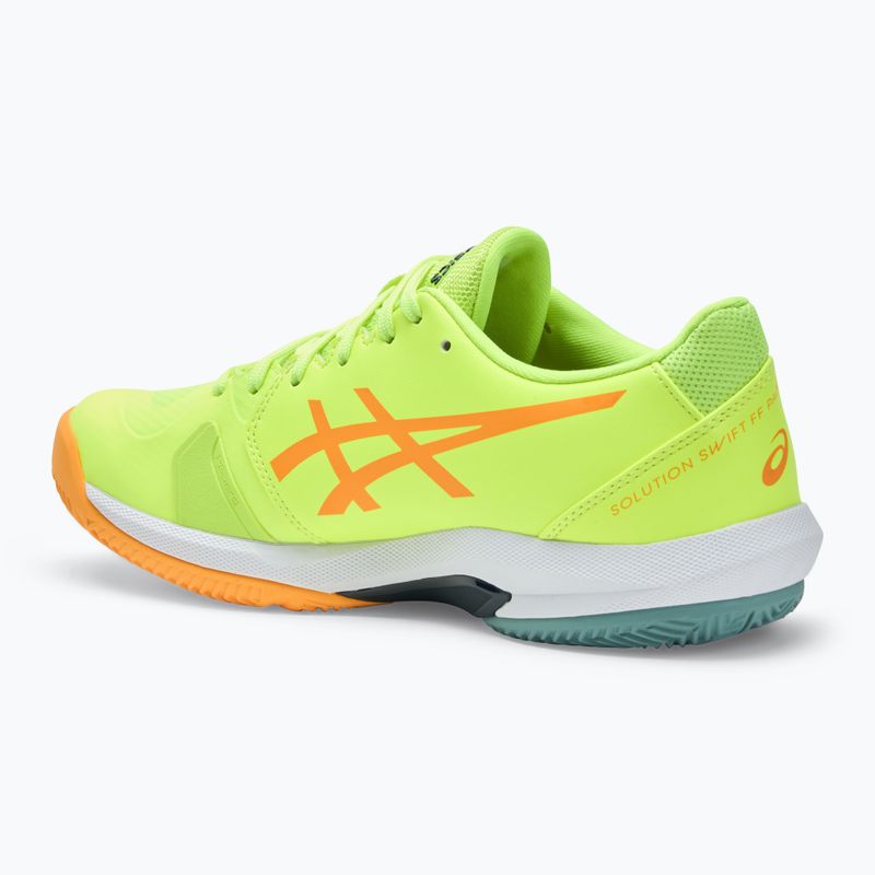 Ανδρικά παπούτσια Padel ASICS Solution Swift FF 2 safety yellow/stadium orange 3