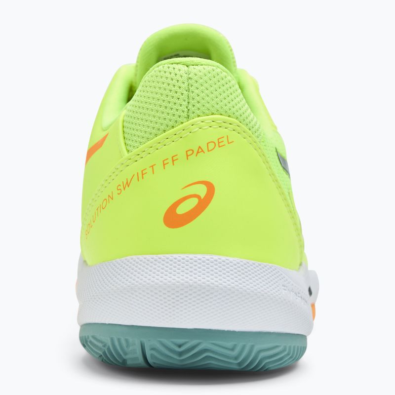 Ανδρικά παπούτσια Padel ASICS Solution Swift FF 2 safety yellow/stadium orange 6