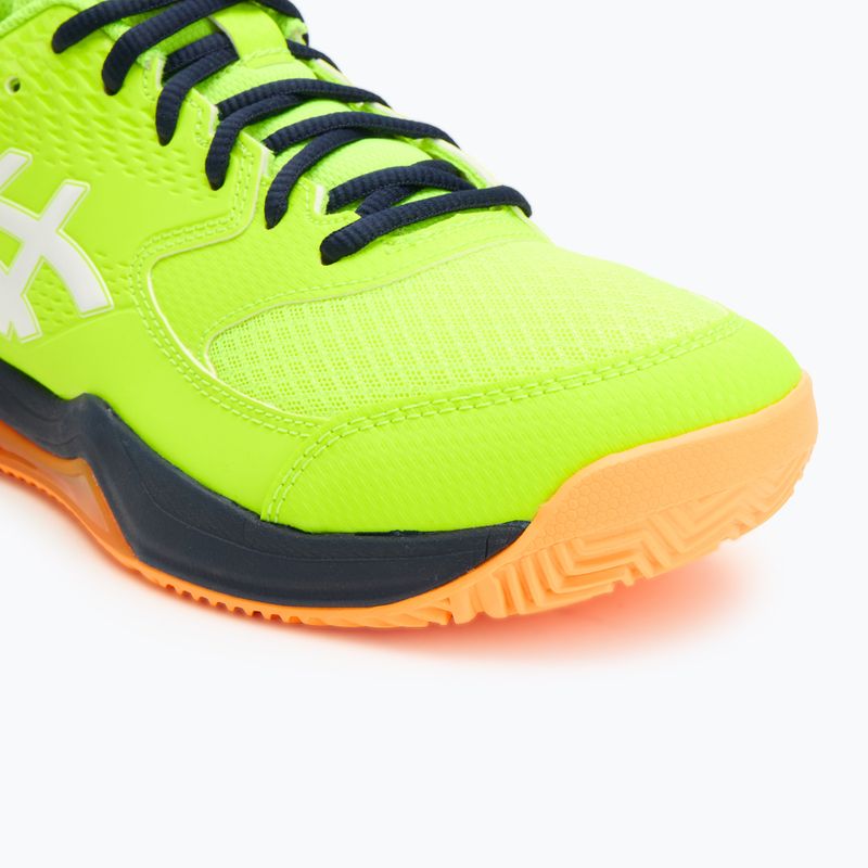 Ανδρικά παπούτσια Padel ASICS Gel-Dedicate 8 safety yellow/white 7