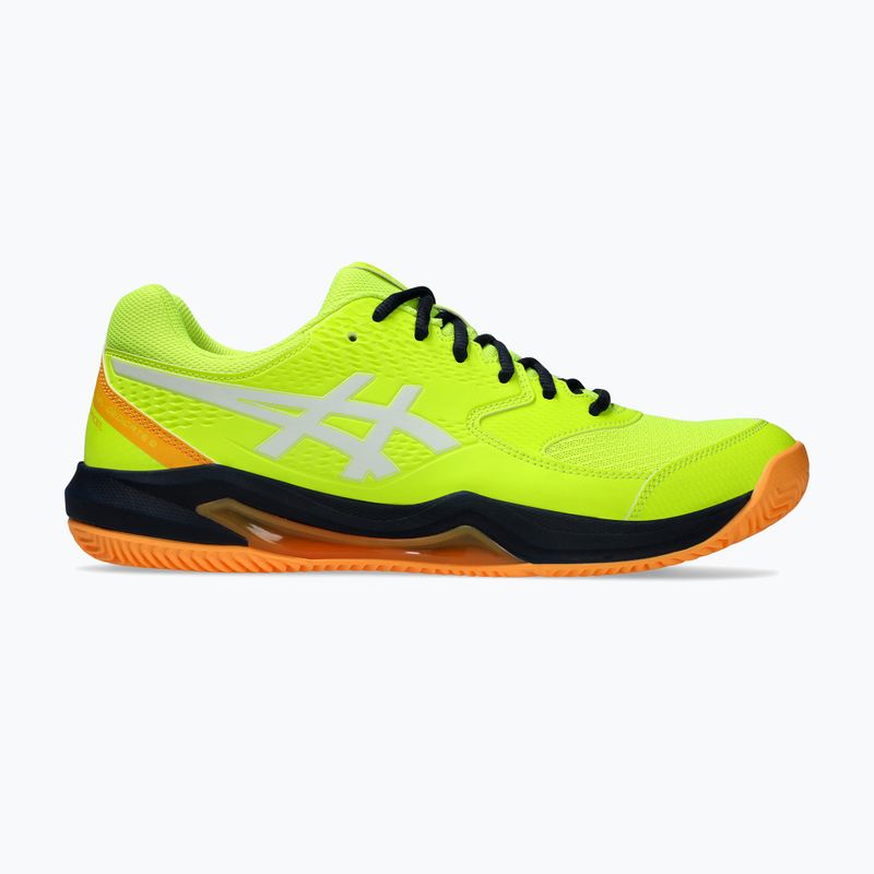 Ανδρικά παπούτσια Padel ASICS Gel-Dedicate 8 safety yellow/white 9