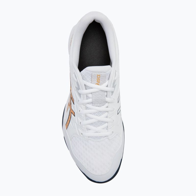 Ανδρικά παπούτσια ASICS Gel-Rocket 11 white/pure gold 5