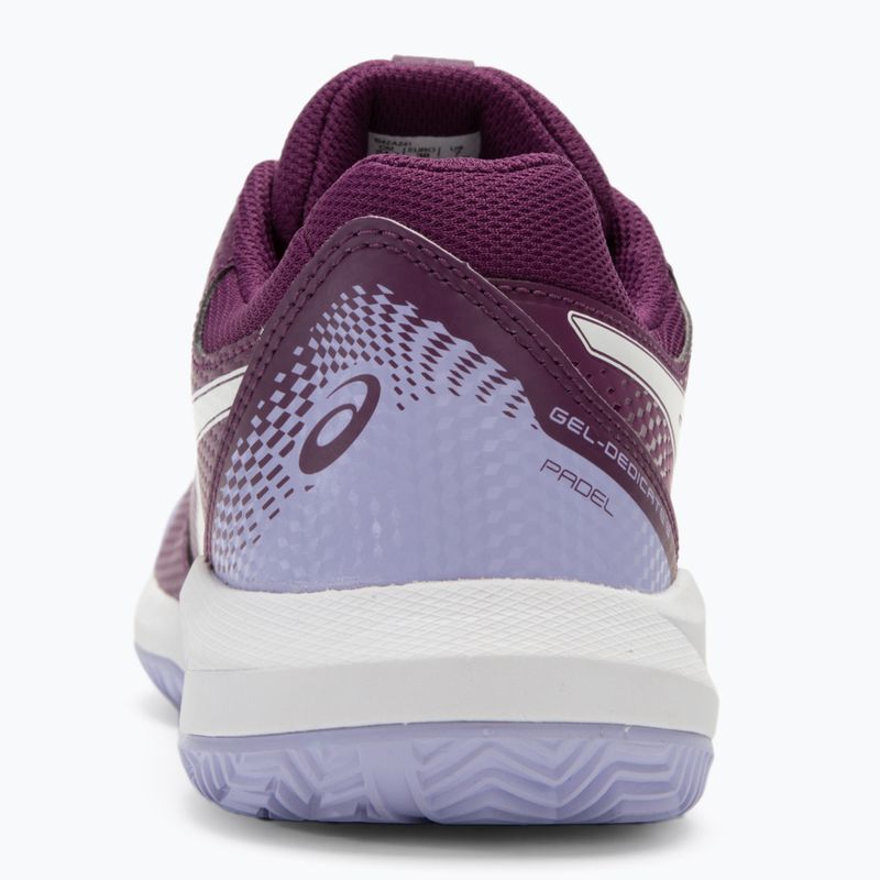 Γυναικεία παπούτσια Padel ASICS Gel-Dedicate 8 deep mauve/white 6