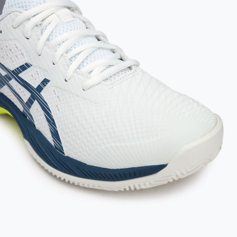 Ανδρικά παπούτσια τένις ASICS Gel-Game 9 Clay/OC white/mako blue 7