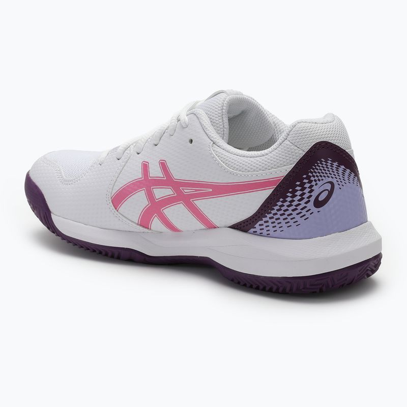 Γυναικεία παπούτσια Padel ASICS Gel-Dedicate 8 white/dragon fruit 3