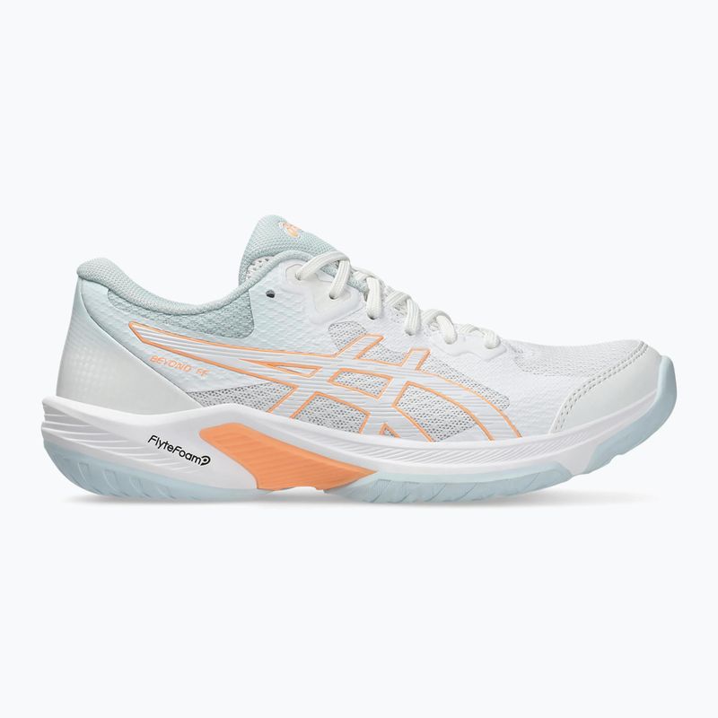 Γυναικεία παπούτσια ASICS Beyond FF white/bright sunstone 8