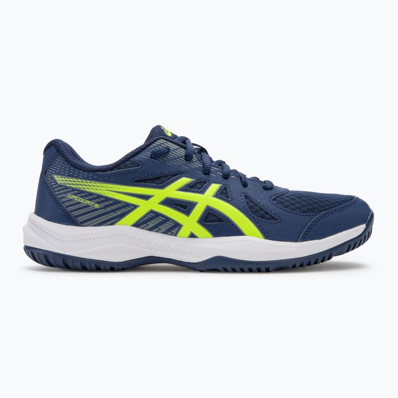 Ανδρικά παπούτσια ASICS Upcourt 6 blue expanse/safety yellow 2