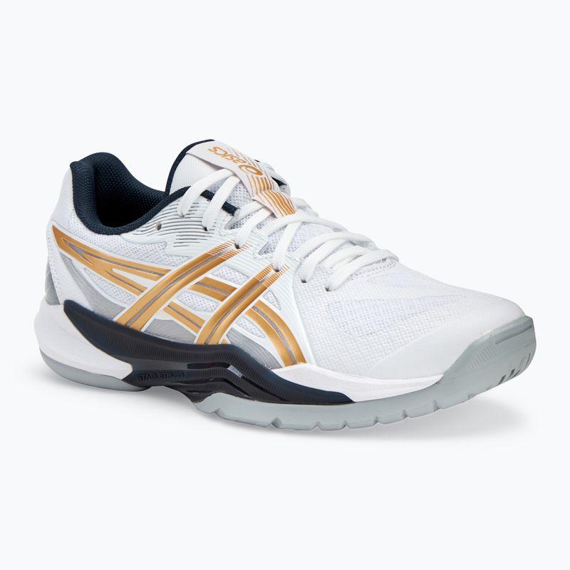 Ανδρικά παπούτσια ASICS Powerbreak FF white/rich gold