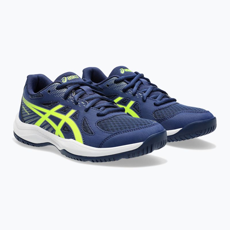 Παιδικά παπούτσια ASICS Upcourt 6 GS blue expanse/safety yellow 10