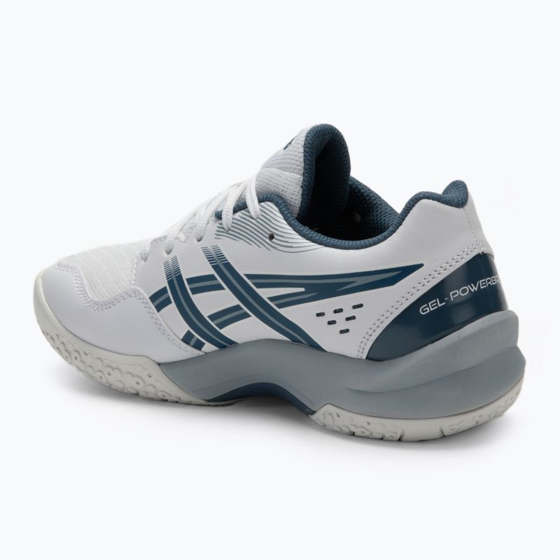 Παιδικά παπούτσια χάντμπολ ASICS Gel-Powerbreak GS white/vintage indigo 3