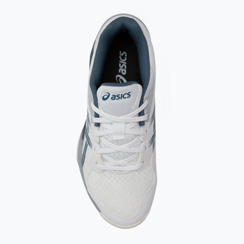 Παιδικά παπούτσια χάντμπολ ASICS Gel-Powerbreak GS white/vintage indigo 5