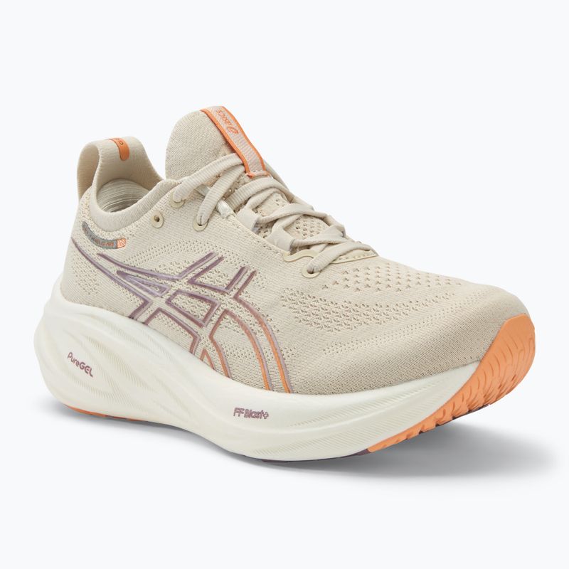 ASICS Gel-Nimbus 26 γυναικεία παπούτσια για τρέξιμο βρώμη/ξεθωριασμένο πορτοκαλί