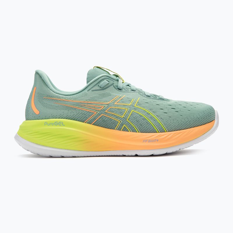 Ανδρικά παπούτσια για τρέξιμο ASICS Gel-Cumulus 26 Paris light celadon/safety yellow 2