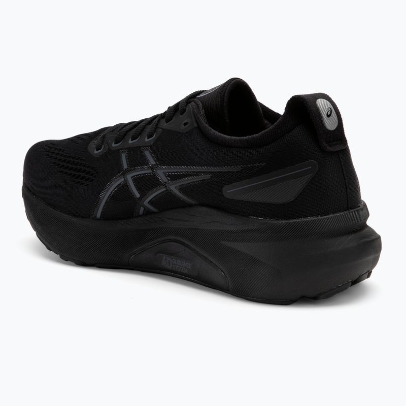 ASICS Gel-Kayano 31 γυναικεία παπούτσια για τρέξιμο μαύρο/μαύρο 2