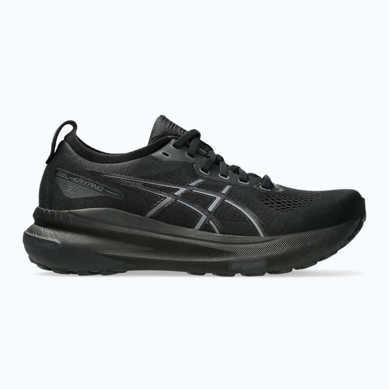 ASICS Gel-Kayano 31 γυναικεία παπούτσια για τρέξιμο μαύρο/μαύρο 8