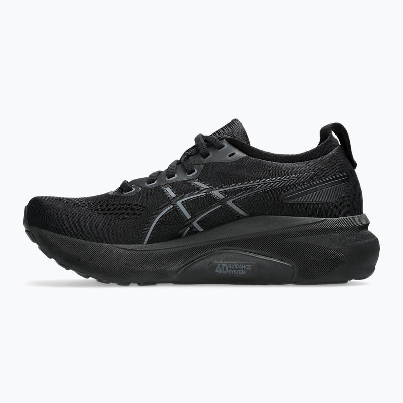 ASICS Gel-Kayano 31 γυναικεία παπούτσια για τρέξιμο μαύρο/μαύρο 9