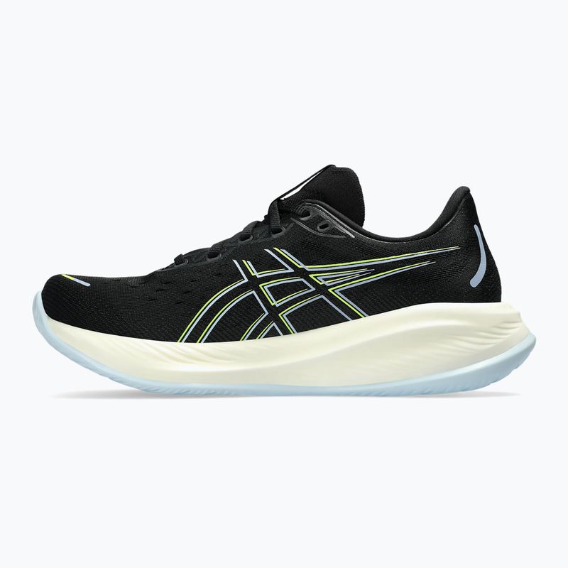 ASICS Gel-Cumulus 26 ανδρικά παπούτσια για τρέξιμο μαύρο/κίτρινο ασφαλείας 9