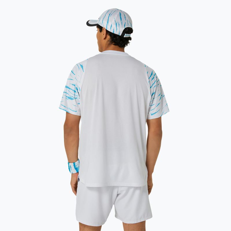 Ανδρικό μπλουζάκι τένις ASICS Game Top brilliant white 3